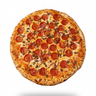 Three Toppings Pizza