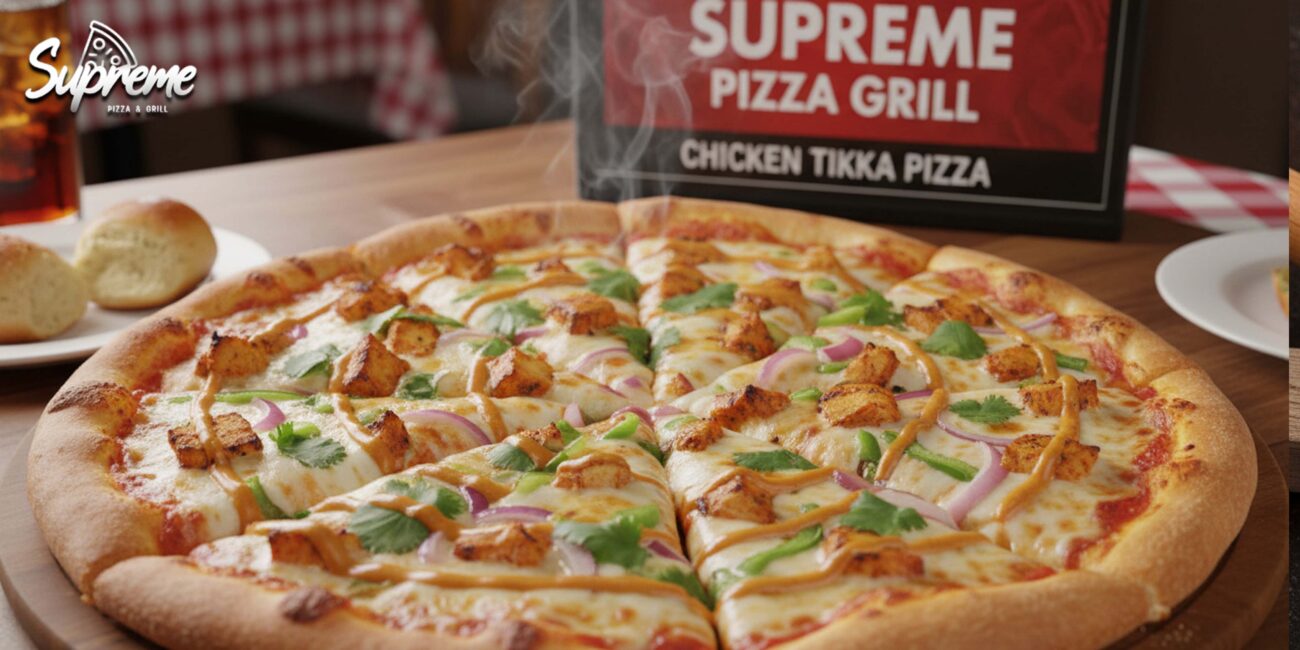 Chicken Tikka Pizza