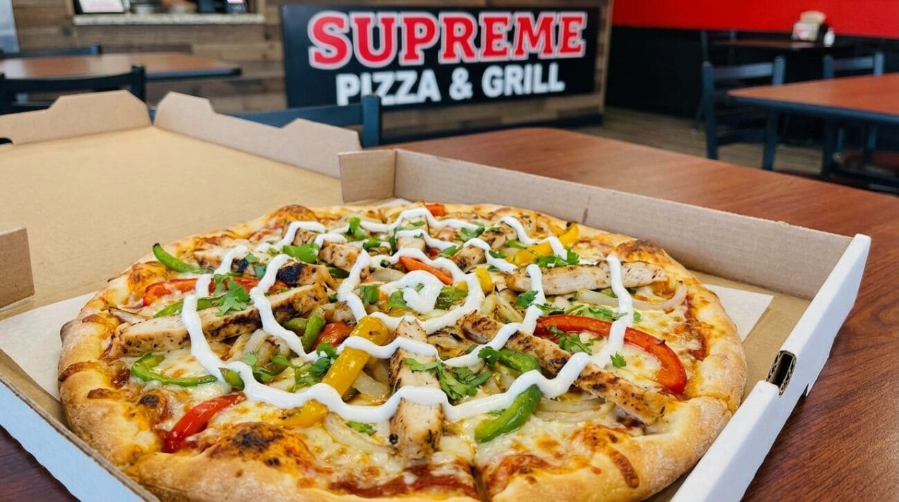 Chicken Fajita Pizza 