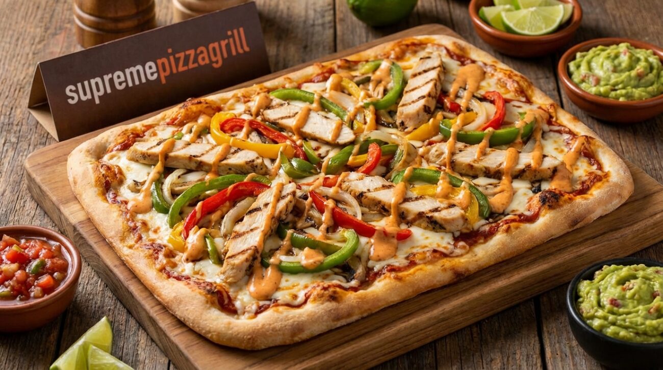 Chicken Fajita Pizza