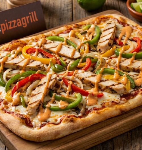 Chicken Fajita Pizza