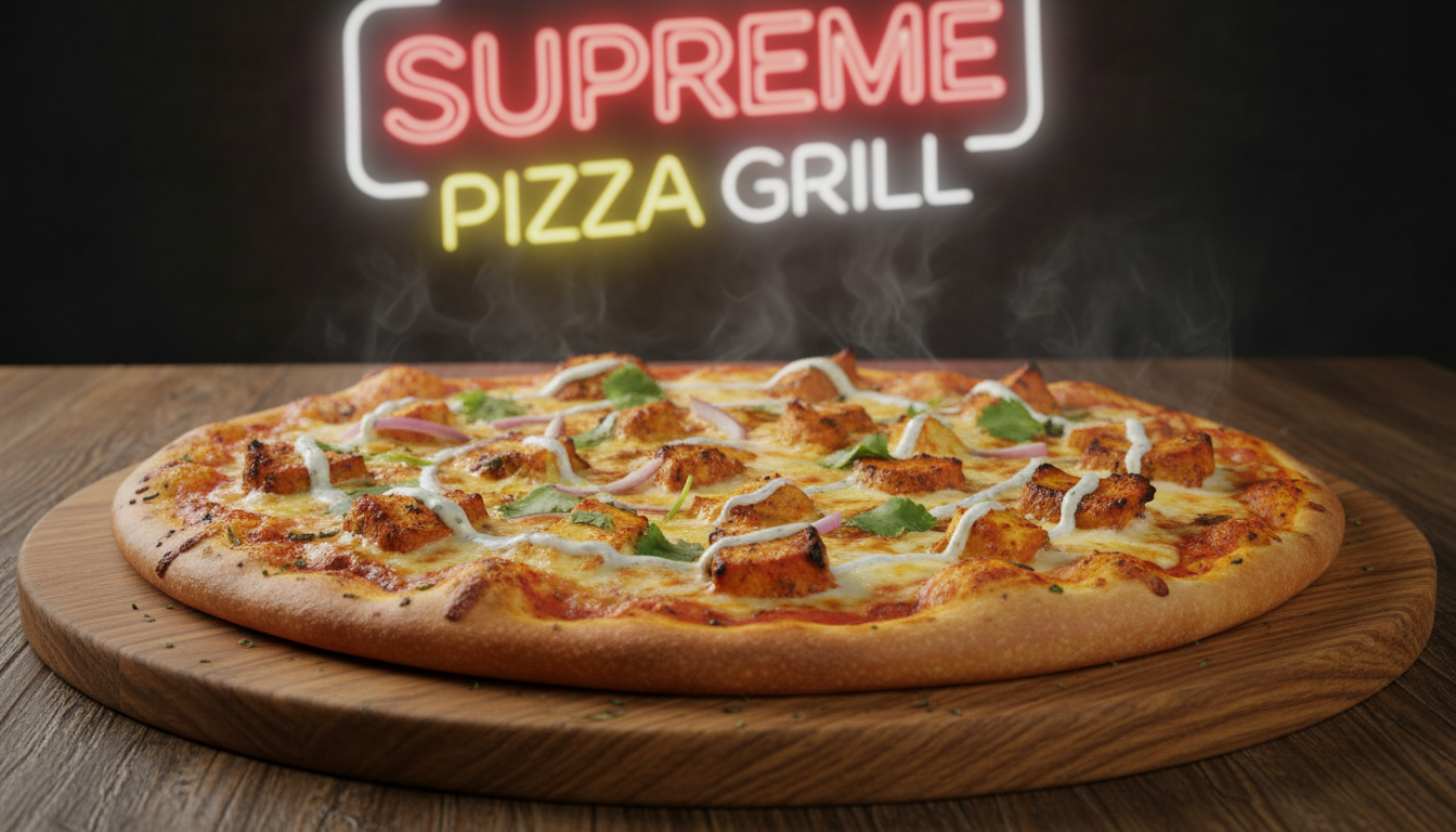 Chicken Tikka Pizza