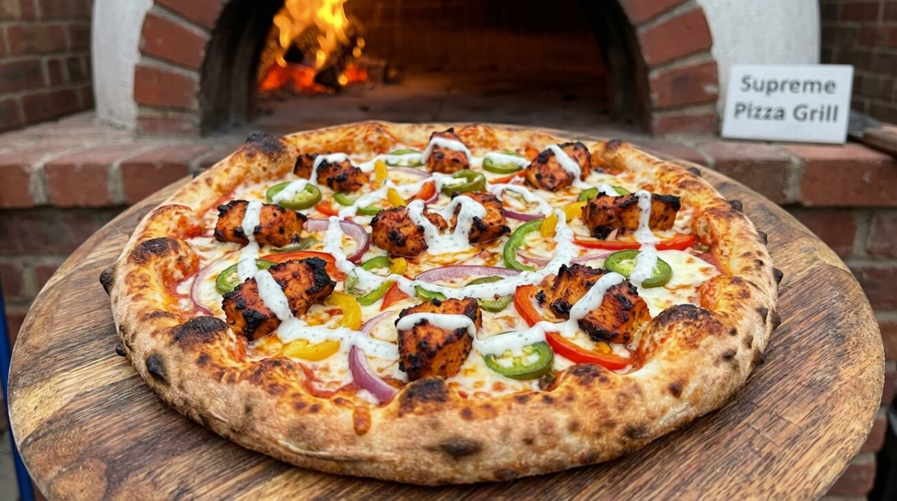 Chicken Tikka Pizza