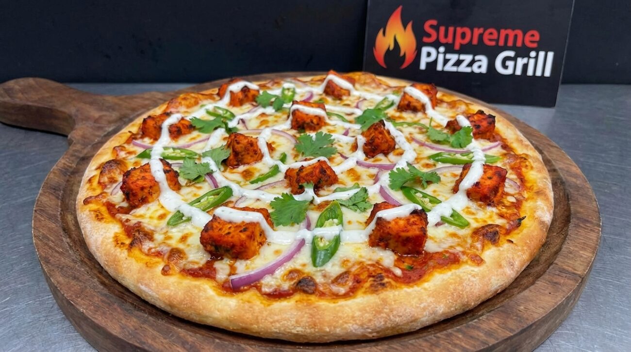 Chicken Tikka Pizza