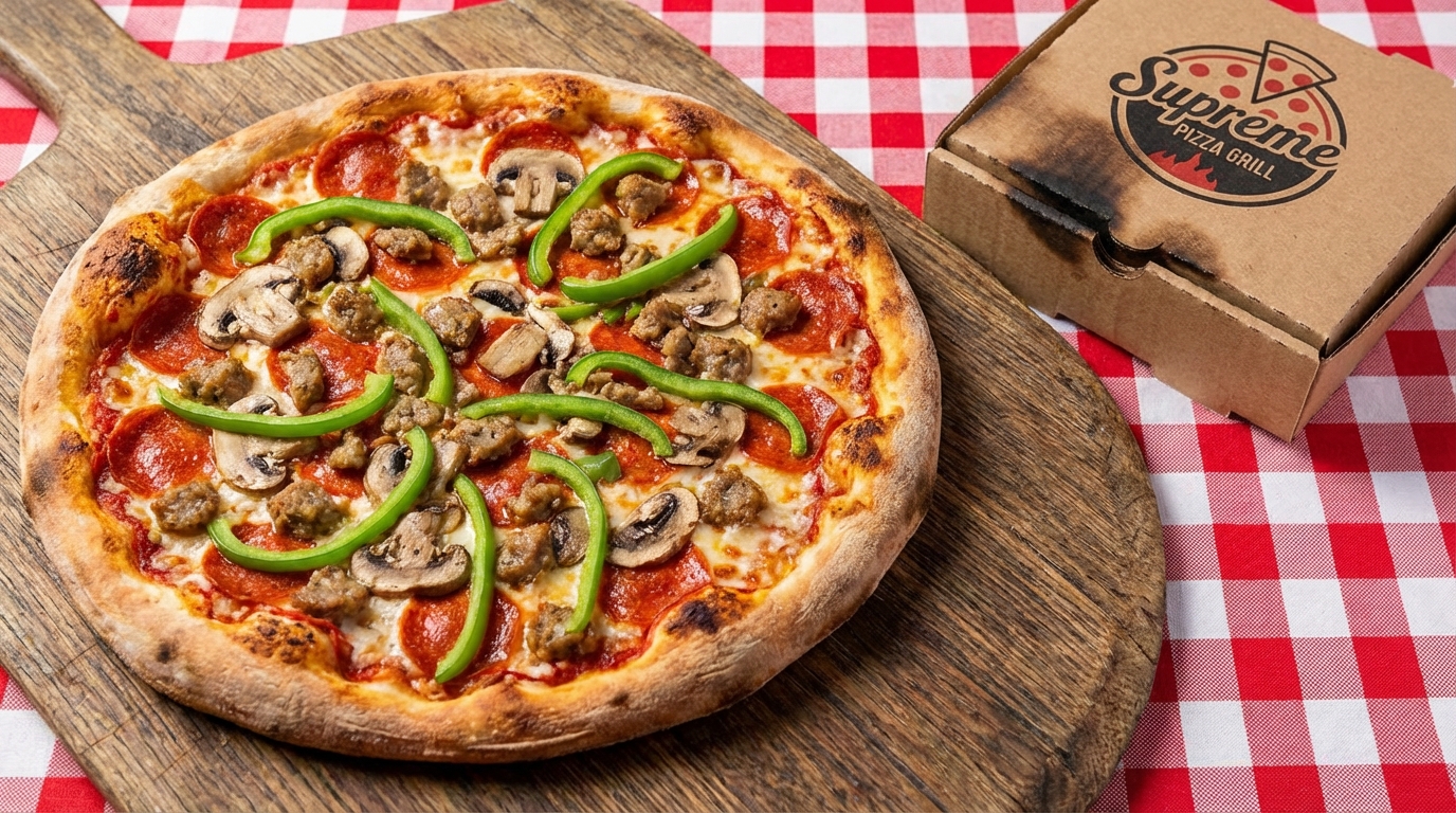 Four Toppings Pizza