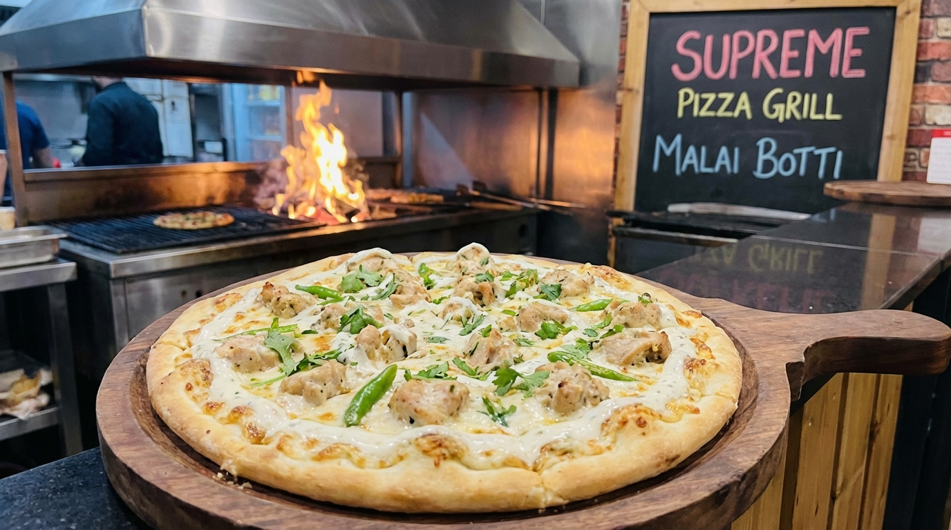 Malai Botti Pizza