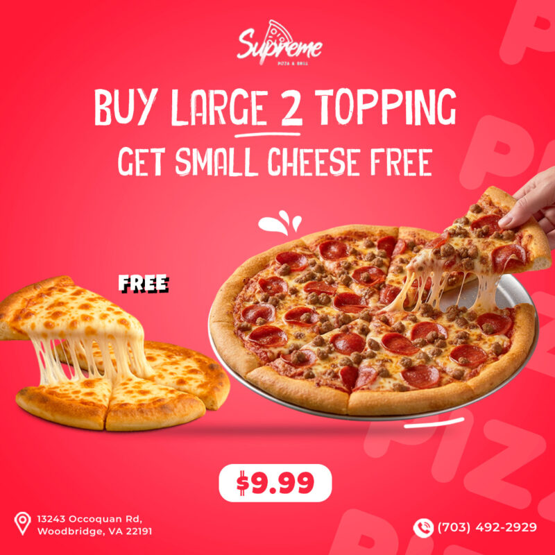 Two Topping Pizza