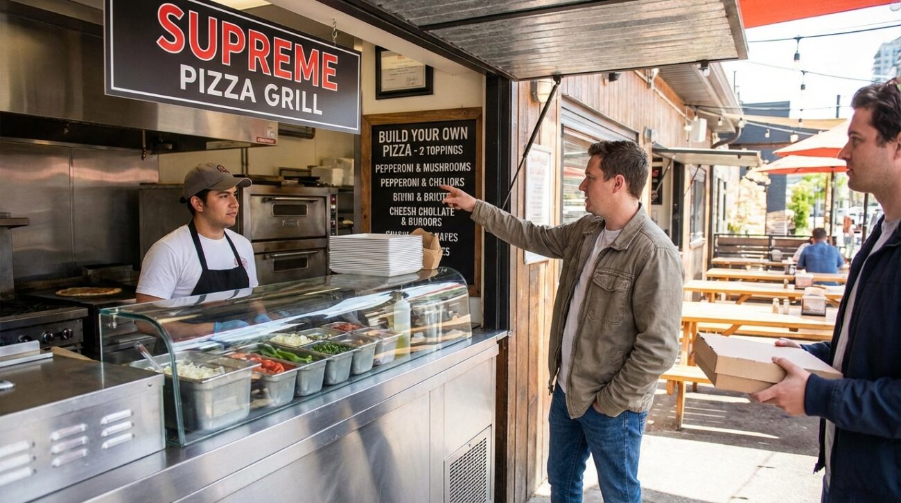 Two Toppings Pizza 