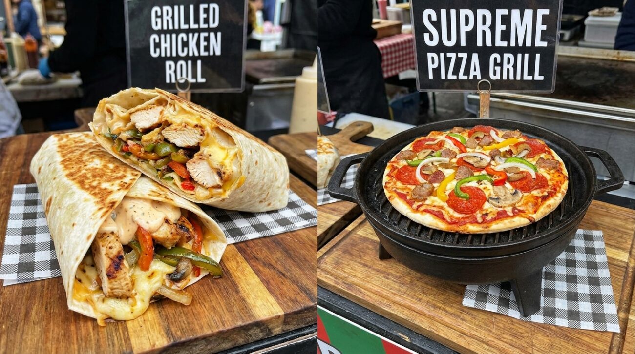 Grilled Chicken Roll