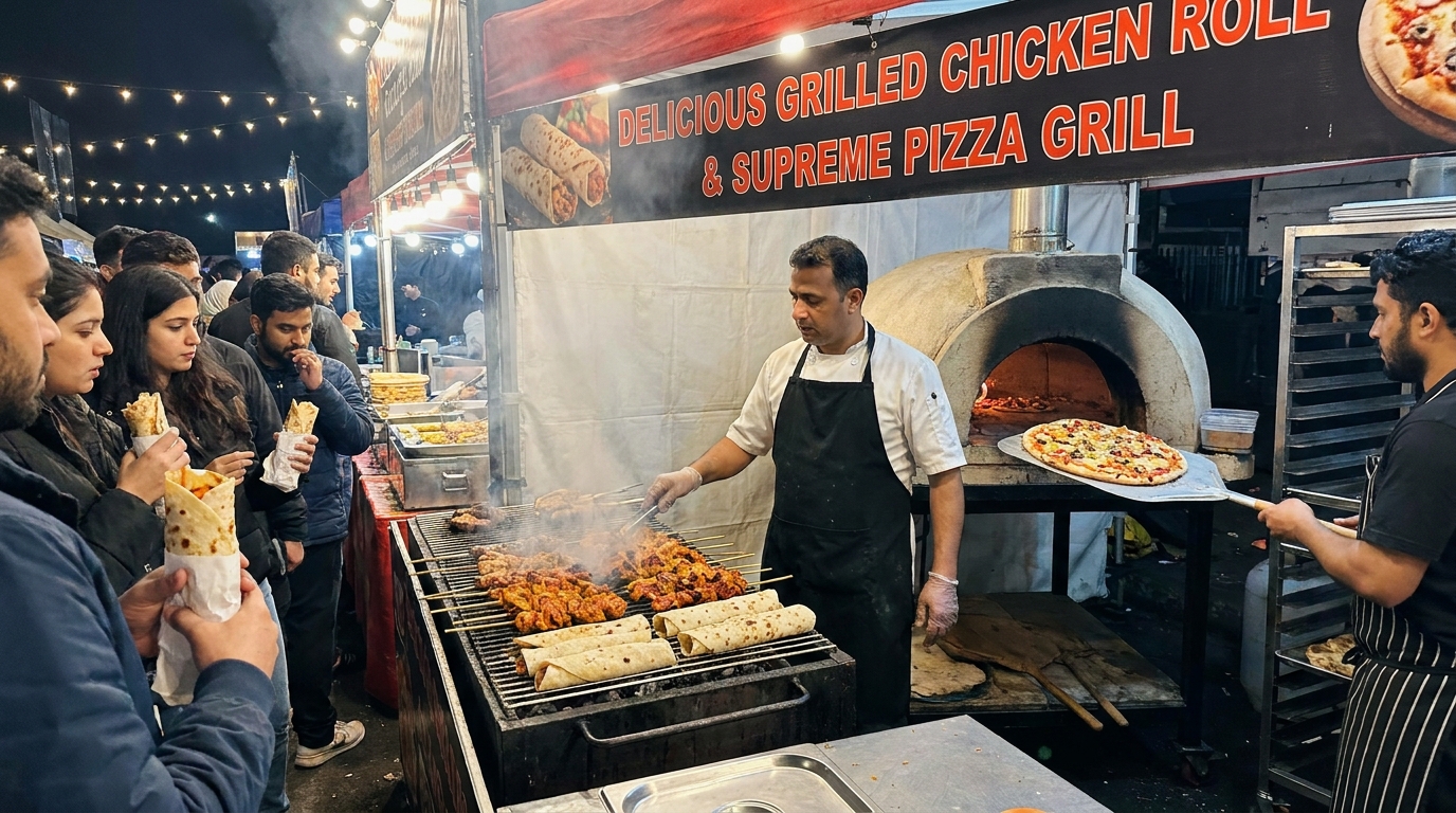 Grilled Chicken Roll