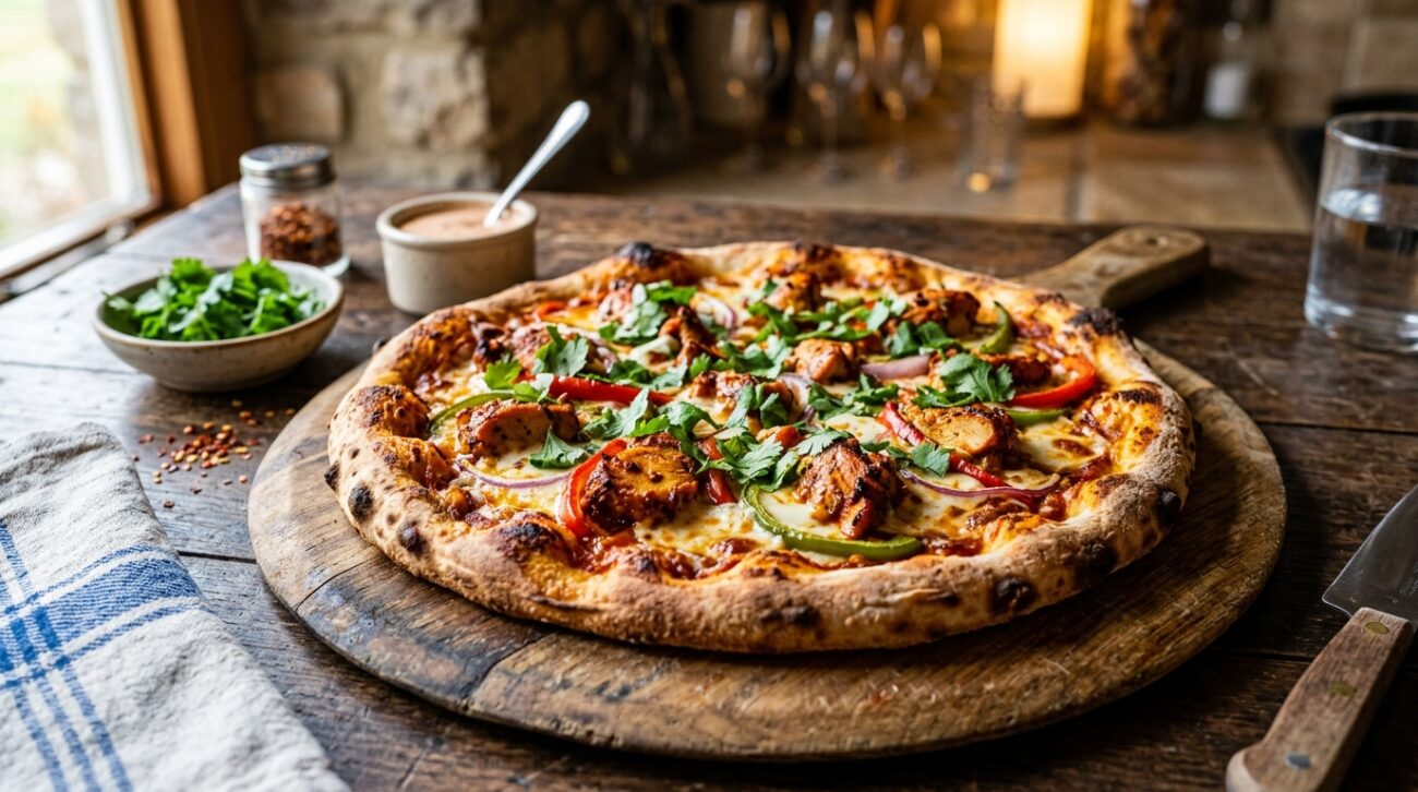Chicken Tikka Pizza
