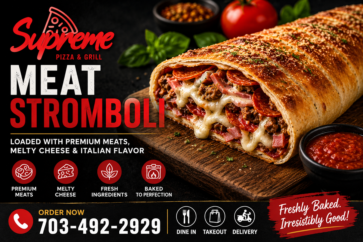 Meat Stromboli