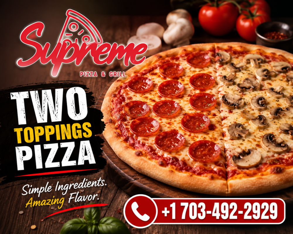 Two Toppings Pizza