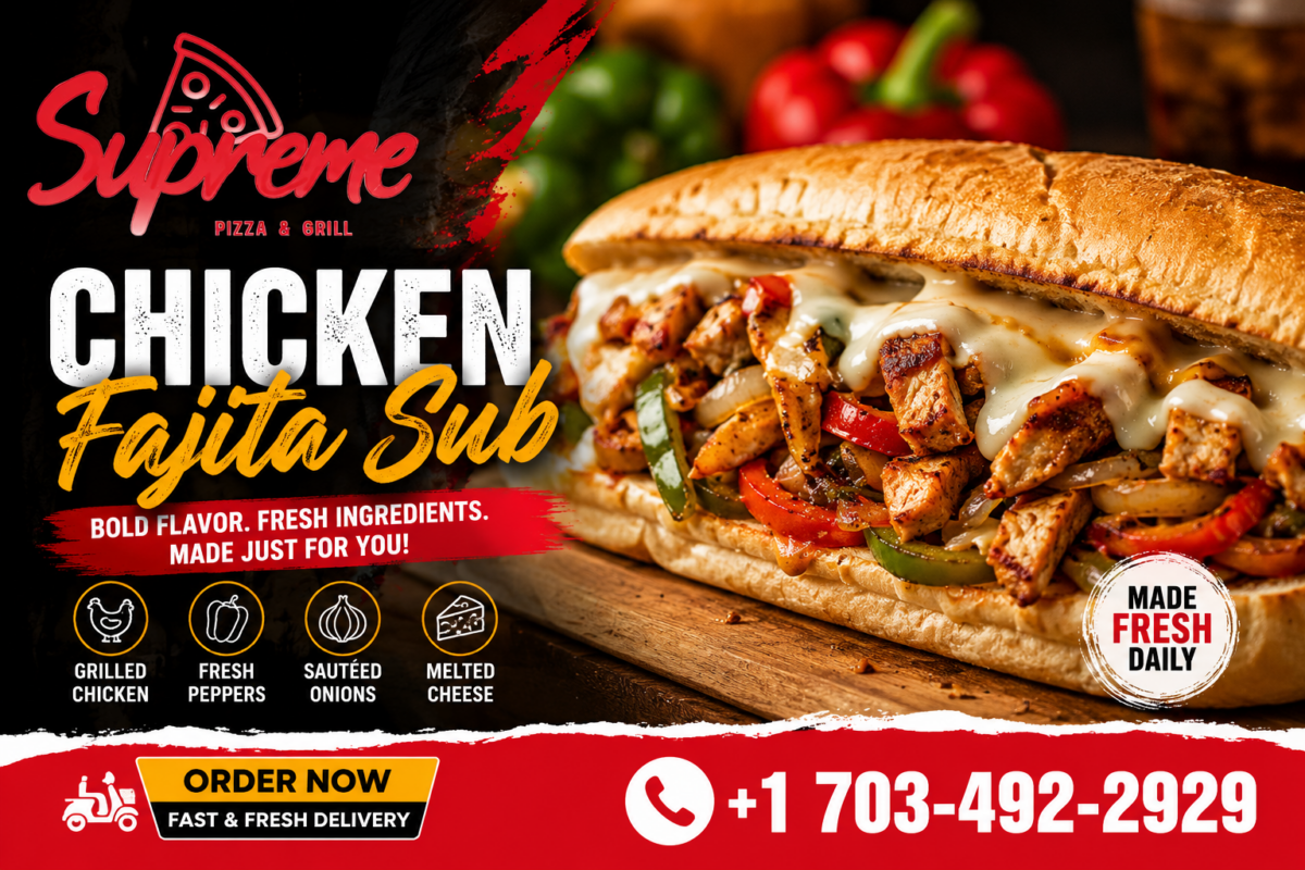 Chicken Fajita Sub