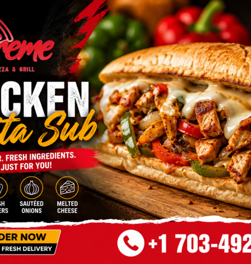 Chicken Fajita Sub