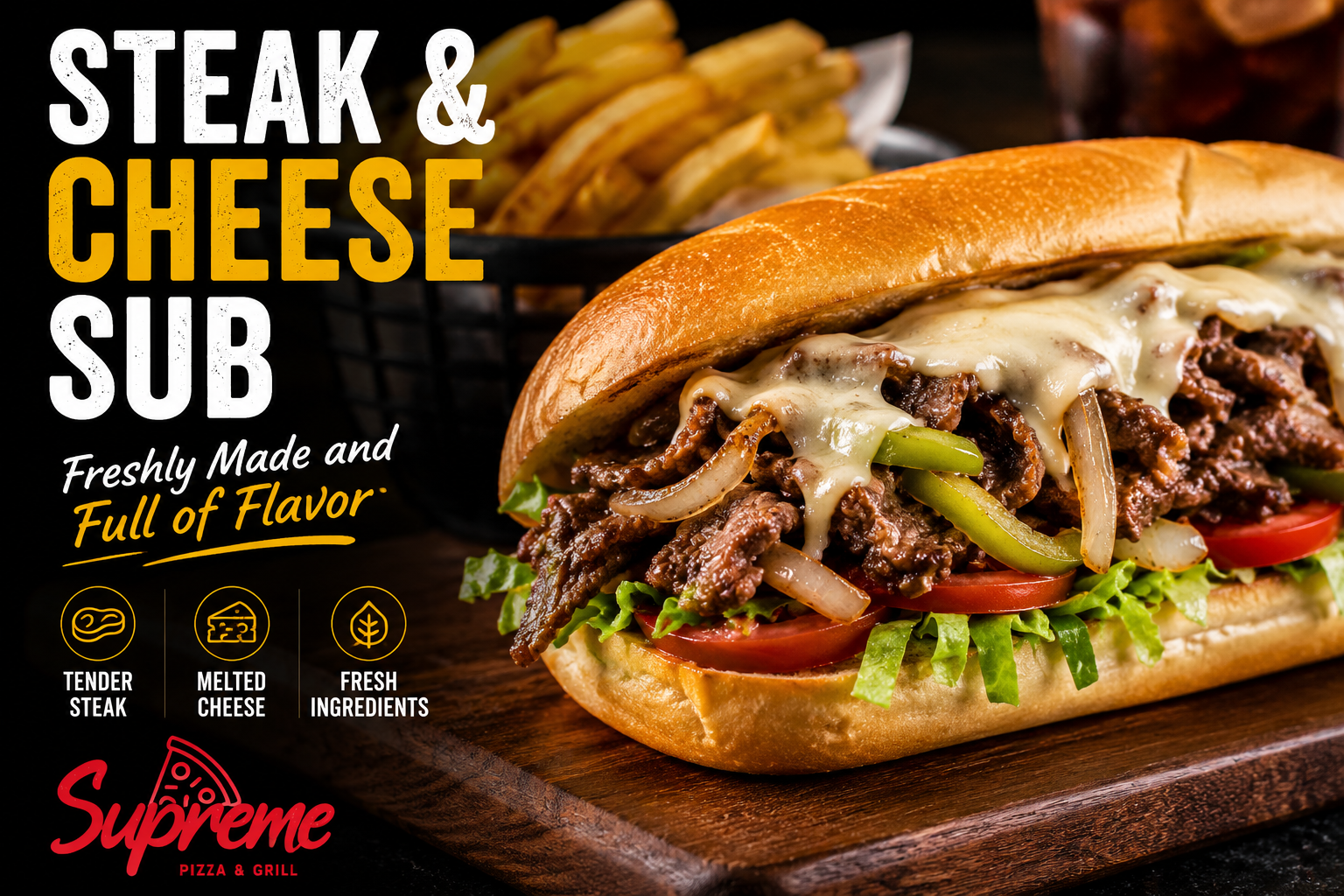 Steak and Cheese Sub