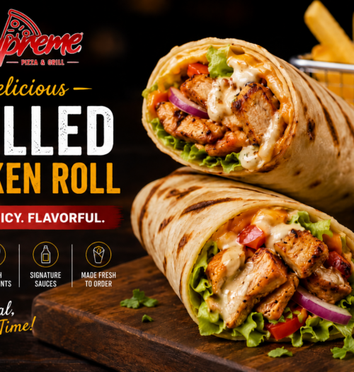 Grilled Chicken Roll