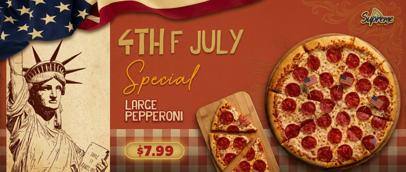 Large Pepperoni Pizza