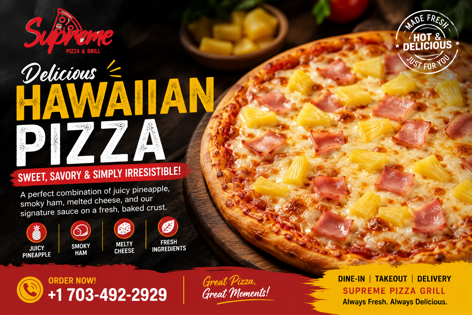 Hawaiian Pizza