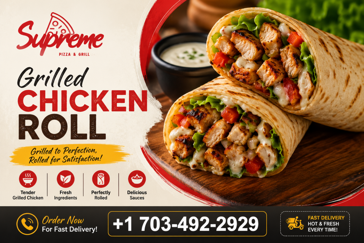 Grilled Chicken Roll